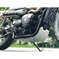 Defender - Sump Guard - Clear Anodised